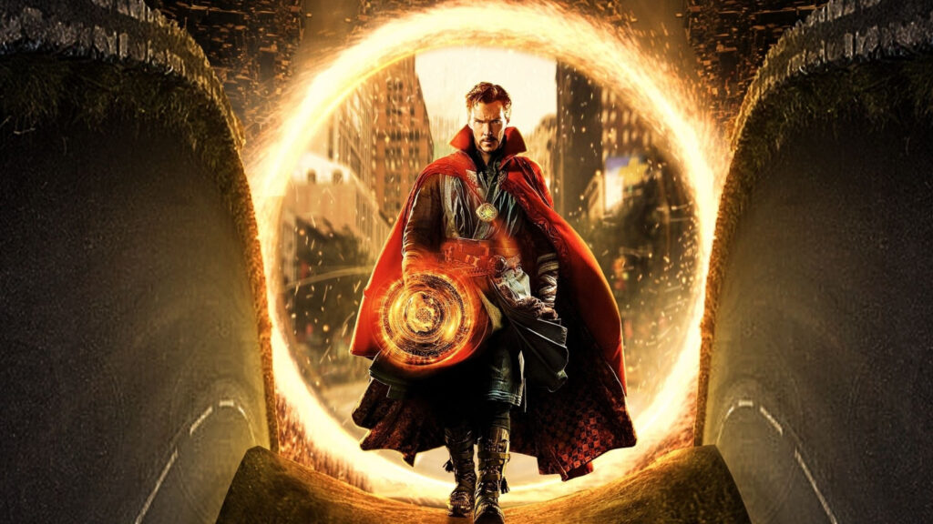 Doctor Strange Magical Portal Cinematic Desktop Wallpaper