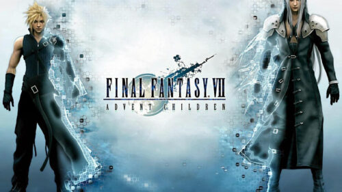 Final Fantasy VII Advent Children Cloud and Sephiroth Desktop Wallpaper