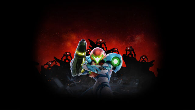 Samus Aran Metroid Dread Combat Desktop Wallpaper