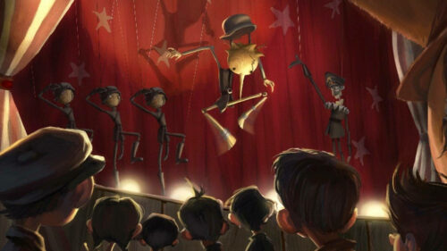 Puppet Show Scene Digital Illustration Desktop Wallpaper