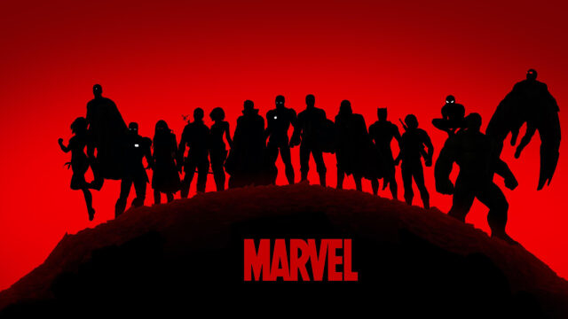 Marvel Cinematic Universe Superheroes Silhouette Desktop Wallpaper