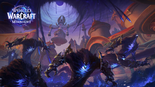 World of Warcraft Midnight Void Invasion Desktop Wallpaper
