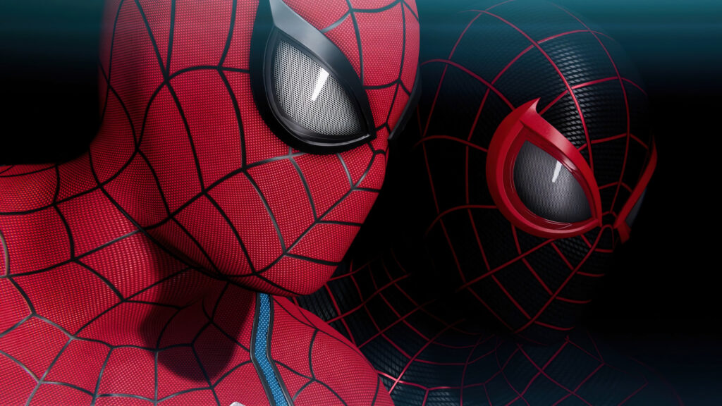 Close-up Spider-Man Duo 8K PC Wallpaper
