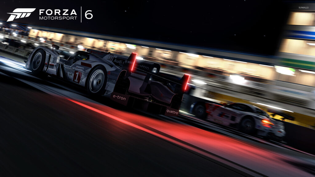 Forza Motorsport 6 Audi R18 e-tron Race Desktop Wallpaper