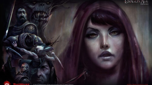 Dragon Age Origins Gothic Dark Fantasy Desktop Wallpaper