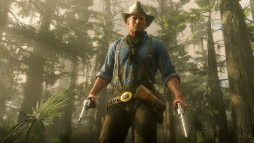 Arthur Morgan Red Dead Redemption 2 4K Desktop Wallpaper