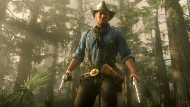 Arthur Morgan Red Dead Redemption 2 4K Desktop Wallpaper