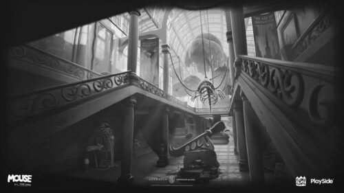 Mouse P.I. For Hire Noir Museum Exhibition Desktop Wallpaper