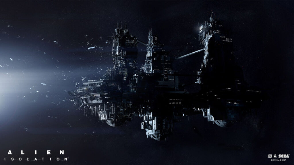Sevastopol Space Station Alien Isolation Desktop Wallpaper