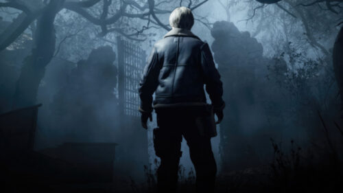 Leon Kennedy in Misty Forest PC Wallpaper