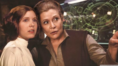 Princess Leia and General Organa Star Wars 4K Desktop Wallpaper