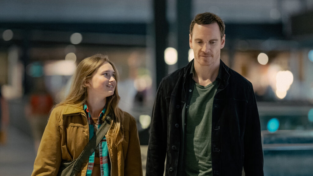 Michael Fassbender and Sophie Lowe in The Killer Desktop Wallpaper