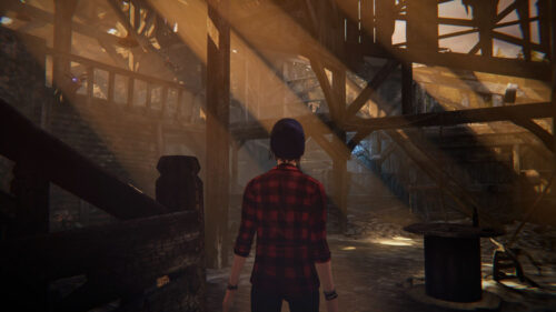 Chloe Price in the Abandoned Barn Desktop Wallpaper