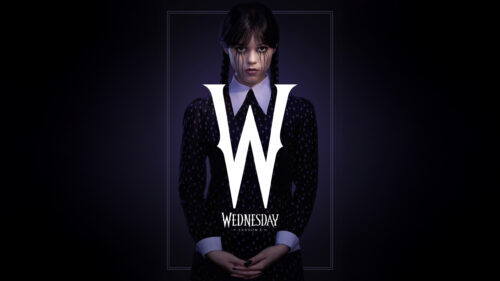 Wednesday Addams Season 2 Official Art 4K Wallpaper