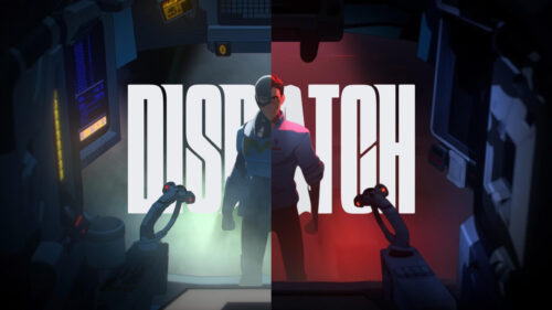 Animated Character Split-Screen Concept Desktop Wallpaper