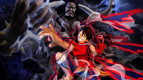 Monkey D. Luffy vs Kaido One Piece Desktop Wallpaper
