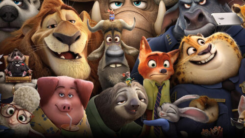 Zootopia Cast Ensemble Desktop Wallpaper