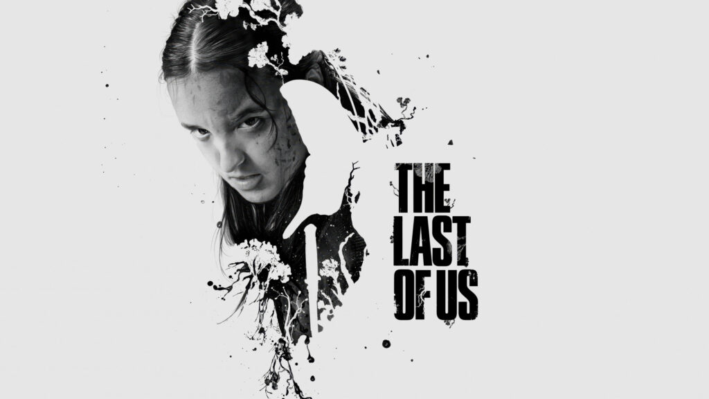 The Last of Us Ellie Fan Art Minimalist 4K Wallpaper