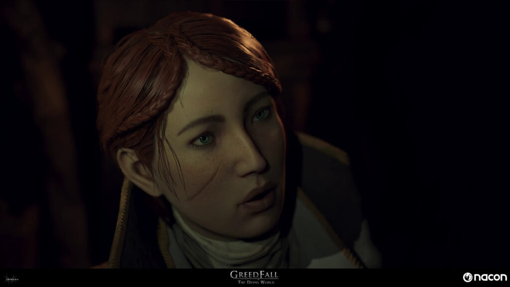 GreedFall Female Protagonist Close-up Desktop Wallpaper