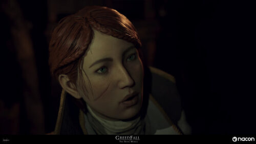 GreedFall Female Protagonist Close-up Desktop Wallpaper