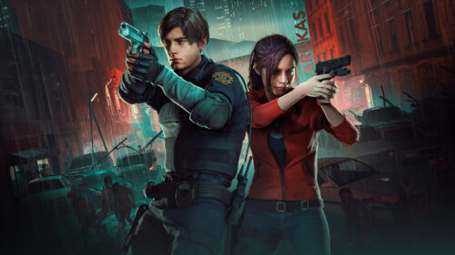 Resident Evil 2 Remake Leon and Claire 4K Desktop Wallpaper