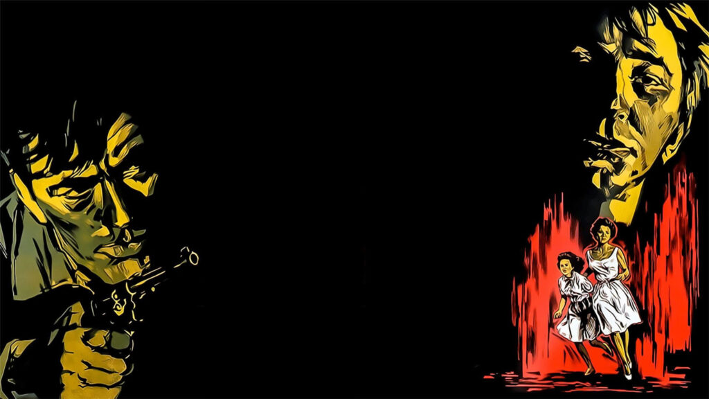 Cape Fear Minimalist Noir Illustration Desktop Wallpaper