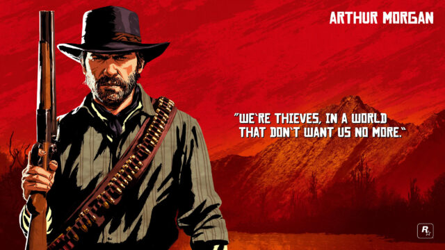 Arthur Morgan Red Dead Redemption 2 Desktop Wallpaper