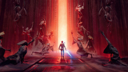 Cal Kestis Entering Ancient Chamber 4K Wallpaper