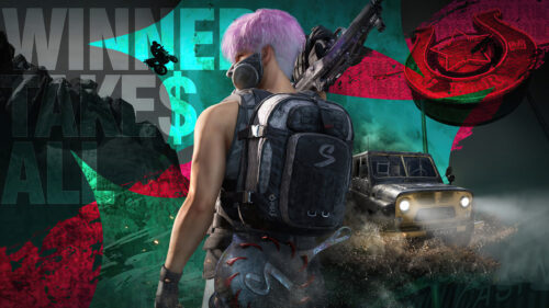 Stylish PUBG Battlegrounds Character Desktop Wallpaper