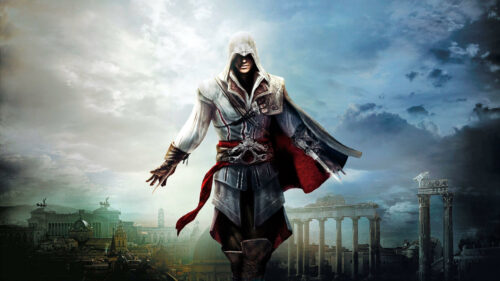 Ezio Auditore from Assassin’s Creed Brotherhood Desktop Wallpaper
