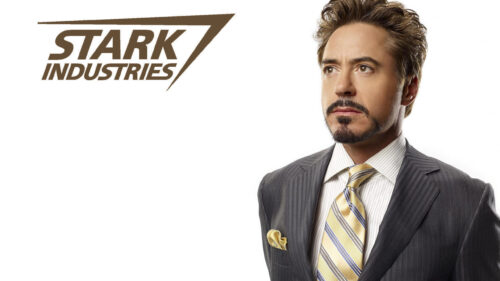Tony Stark Stark Industries Portrait Desktop Wallpaper
