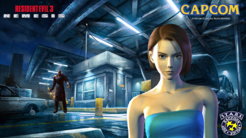 Jill Valentine and Nemesis Resident Evil 3 Desktop Wallpaper