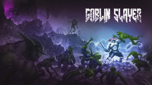 Goblin Slayer Armored Warrior vs Horde Desktop Wallpaper