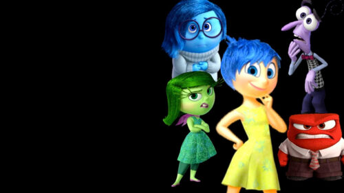 Inside Out Animated Characters Desktop Wallpaper
