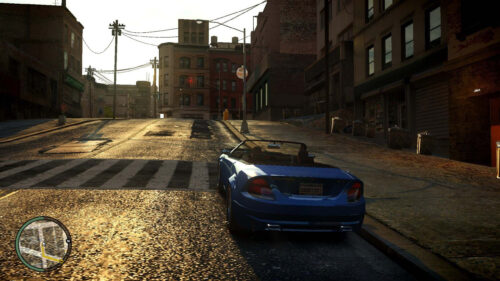 Grand Theft Auto IV Open Road Desktop Wallpaper