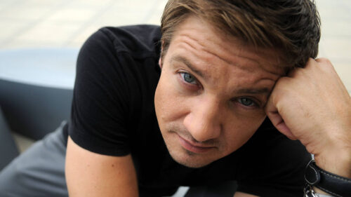 Jeremy Renner Close-Up Portrait 4K Desktop Wallpaper