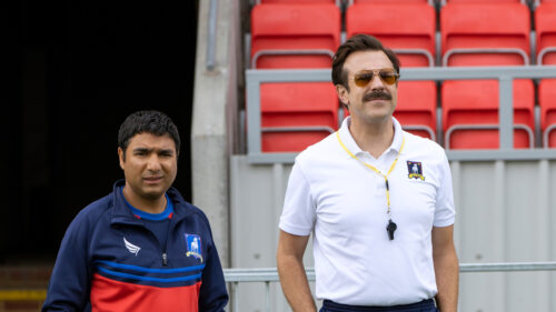 Ted Lasso Coach and Assistant Desktop Wallpaper 4K Wallpaper