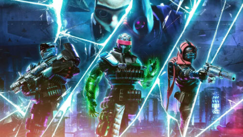 Futuristic Destiny 2 Cyberpunk Aesthetic 4K Wallpaper