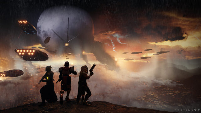 Destiny 2 Futuristic War City Scene 4K Wallpaper
