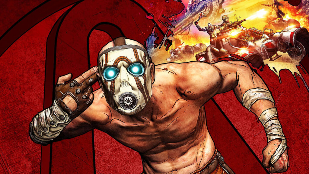 Borderlands Psycho Character Art 4K Desktop Wallpaper