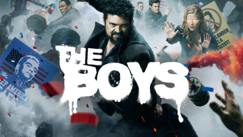 The Boys Promotional Cast Action Scene 4K Wallpaper