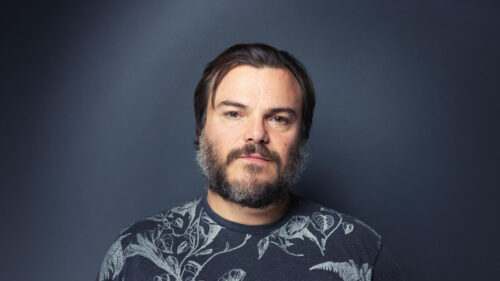 Jack Black Minimalist Portrait 4K Desktop Wallpaper