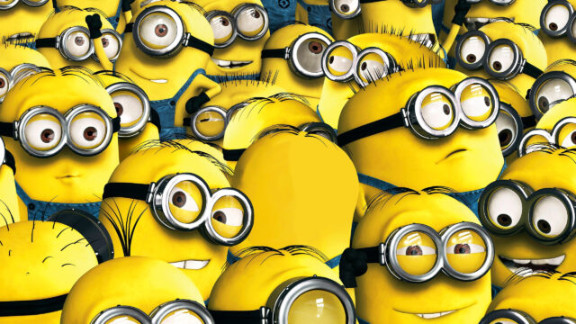 Minions Crowd High-Resolution Desktop Wallpaper