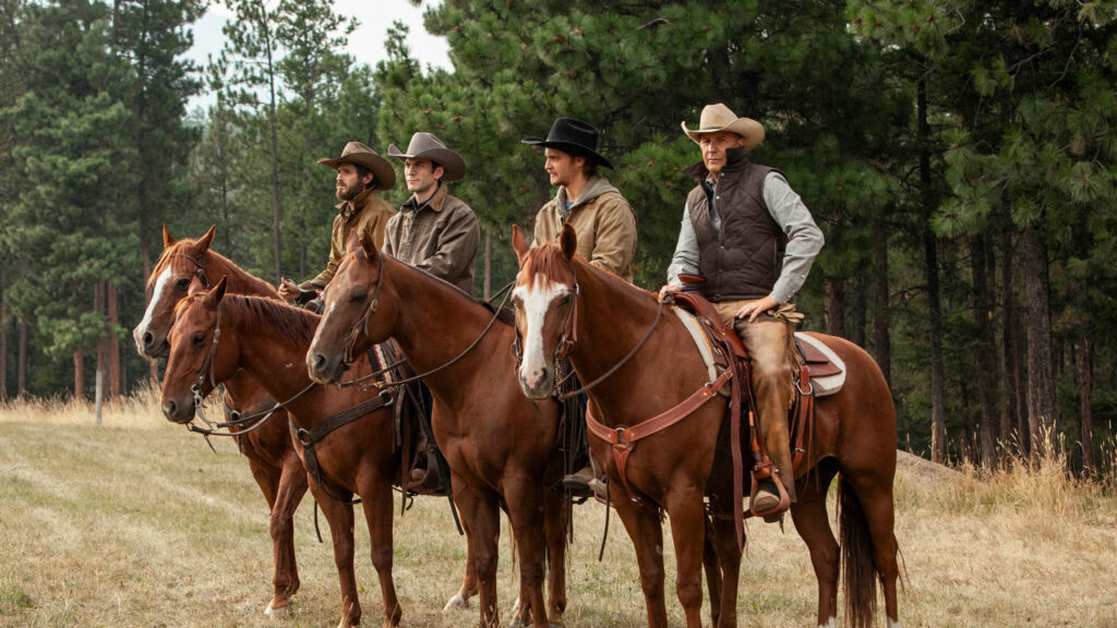 Yellowstone Western Drama Series Desktop Wallpaper