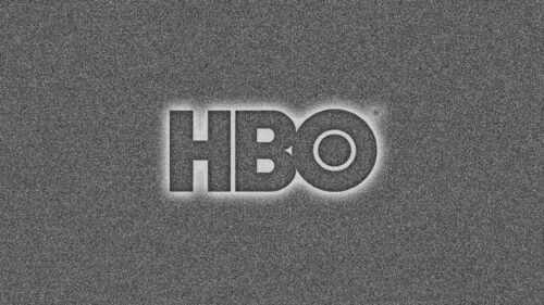 HBO Television Network Logo Gray Static Desktop Wallpaper