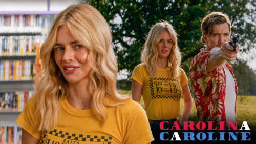 Samara Weaving and Luke Britten in 4K Desktop Wallpaper