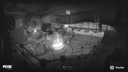 Mouse P.I. For Hire Noir Industrial Boiler Desktop Wallpaper