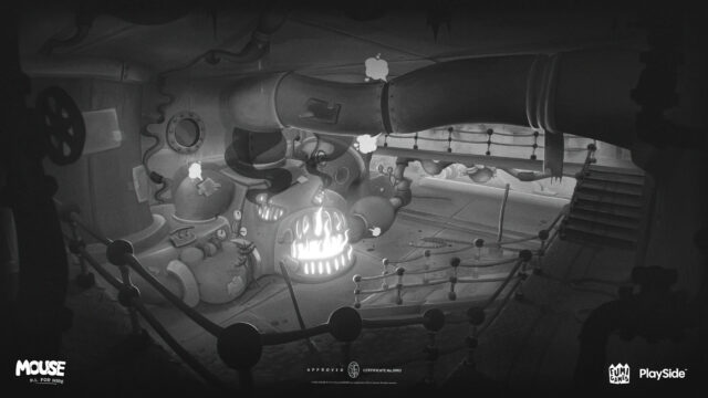 Mouse P.I. For Hire Noir Industrial Boiler Desktop Wallpaper