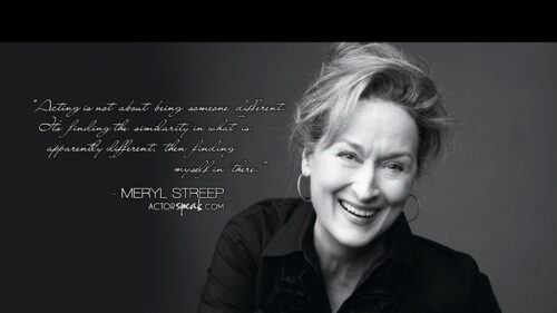 Meryl Streep Quote Desktop Wallpaper