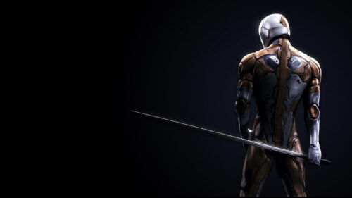 Grey Fox Metal Gear Solid Minimalist Desktop Wallpaper